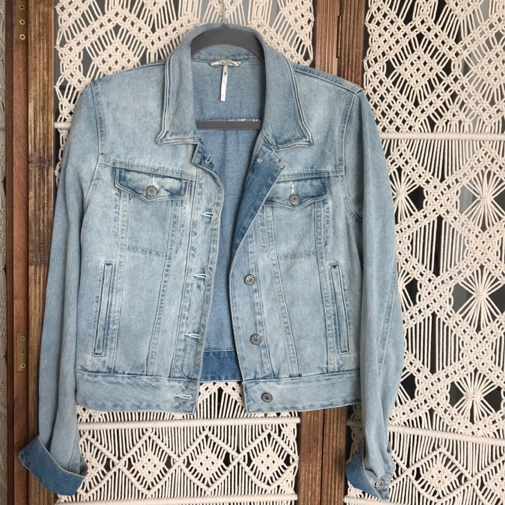 Denim coat